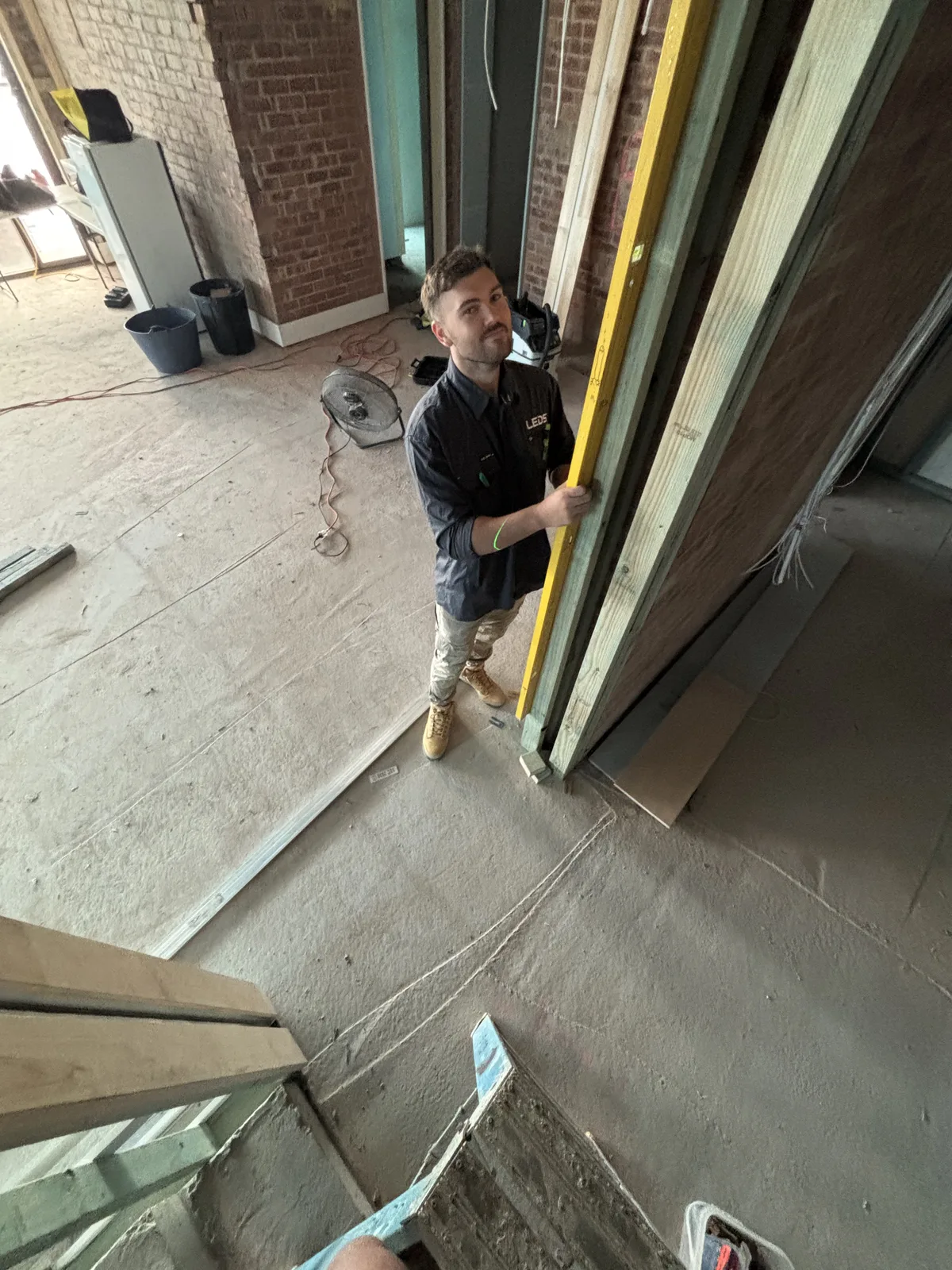 Fitting framing to a new opening