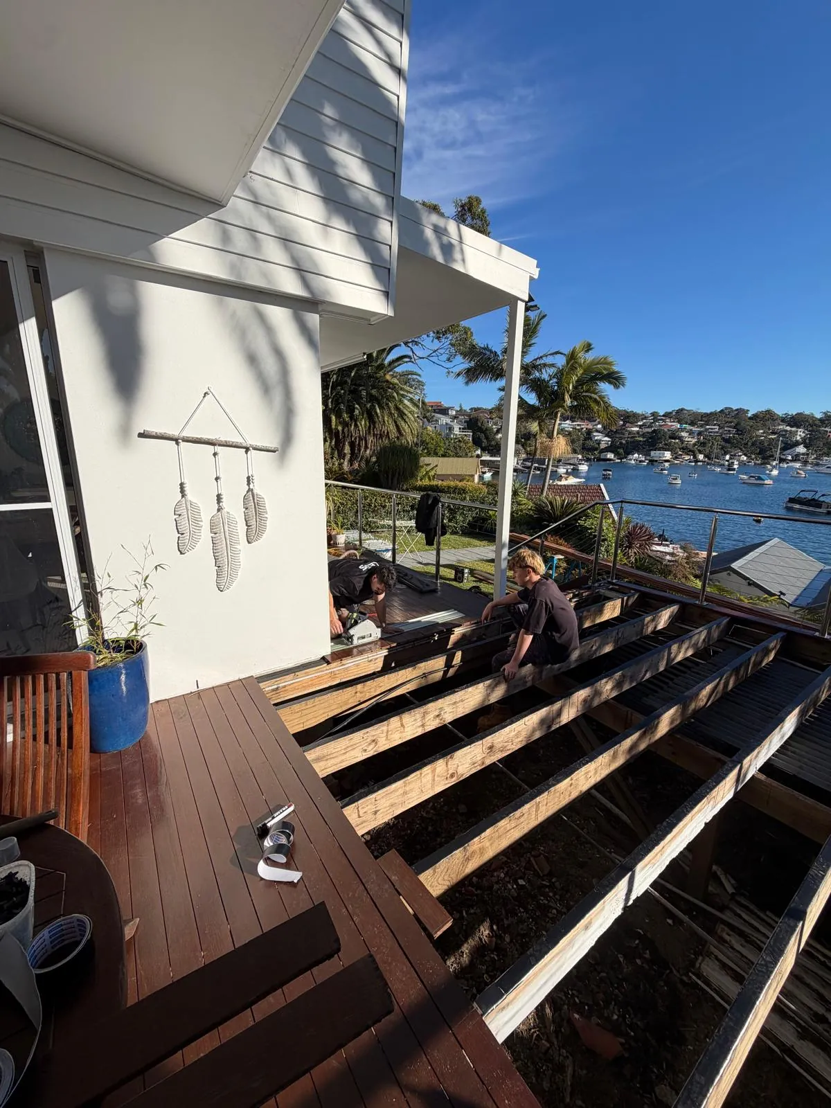 Port Hacking Deck Replacement - before 1