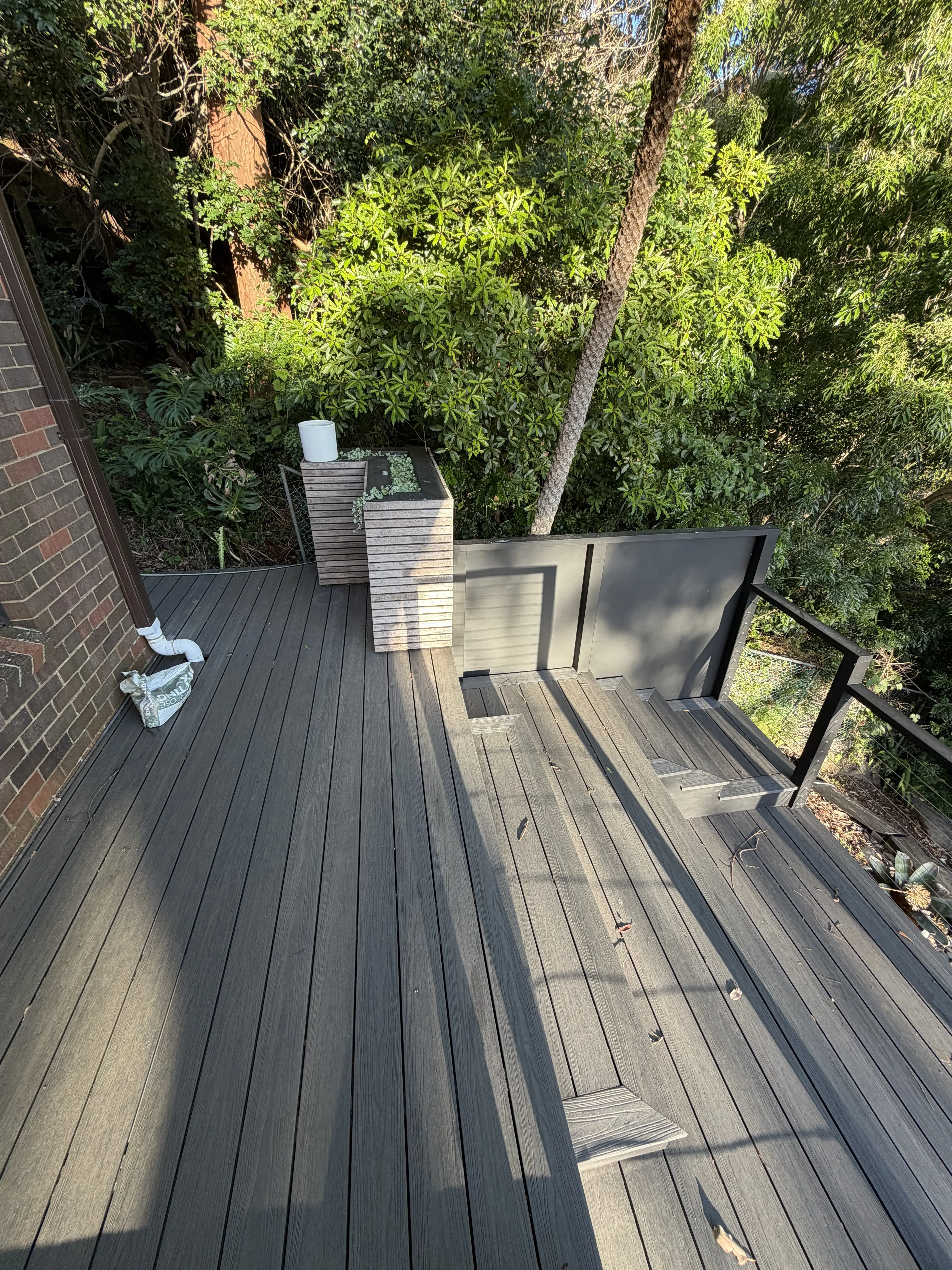 Port Hacking deck - detail
