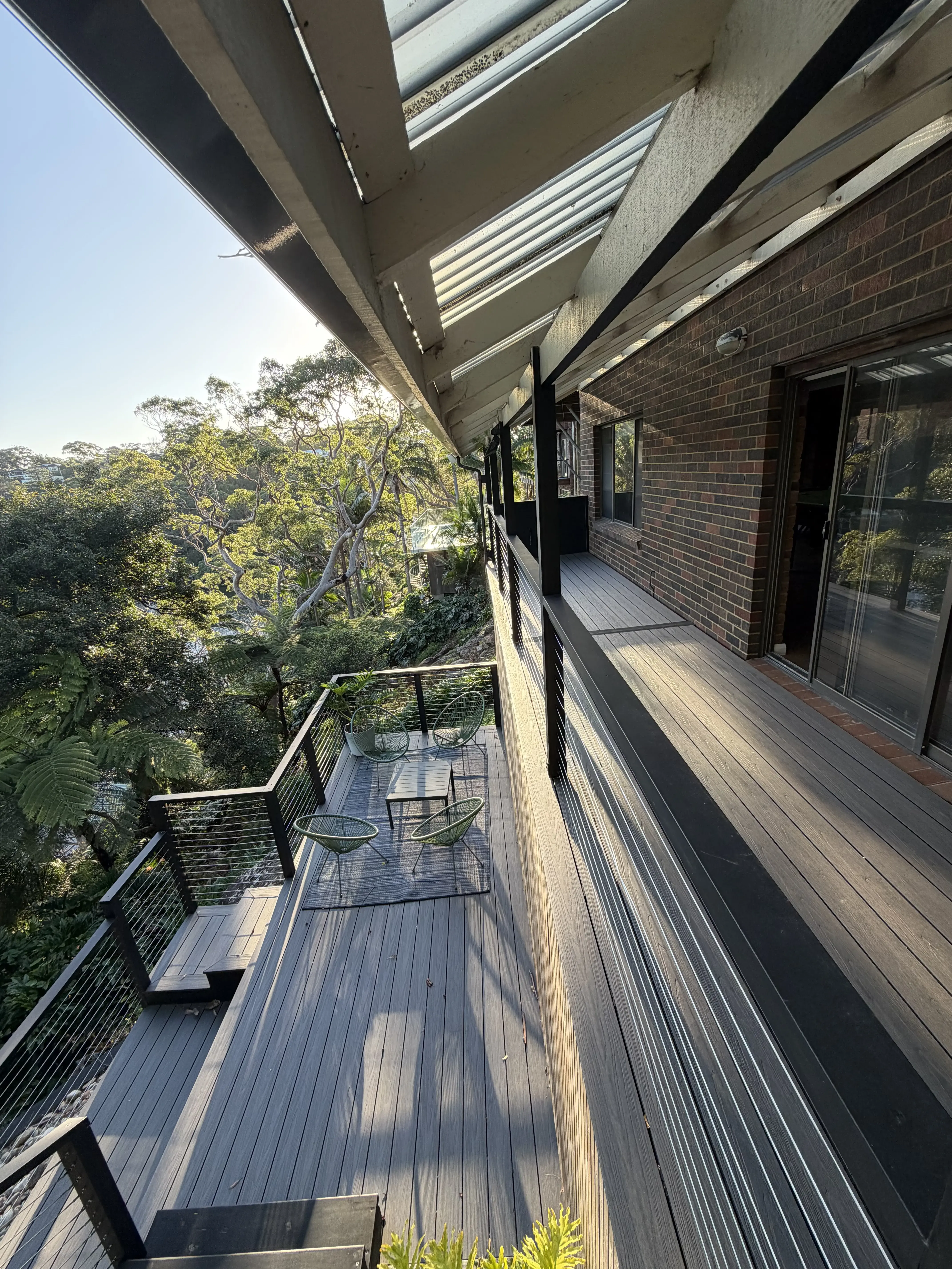 Port Hacking deck - finished